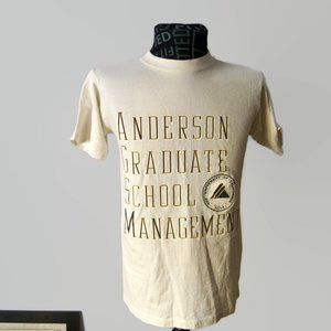 Vintage 90's MVP UCLA Anderson Graduate School of Management College T shirt